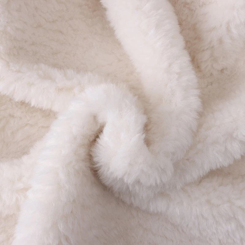 Faux fur Jacket With Pockets high quality